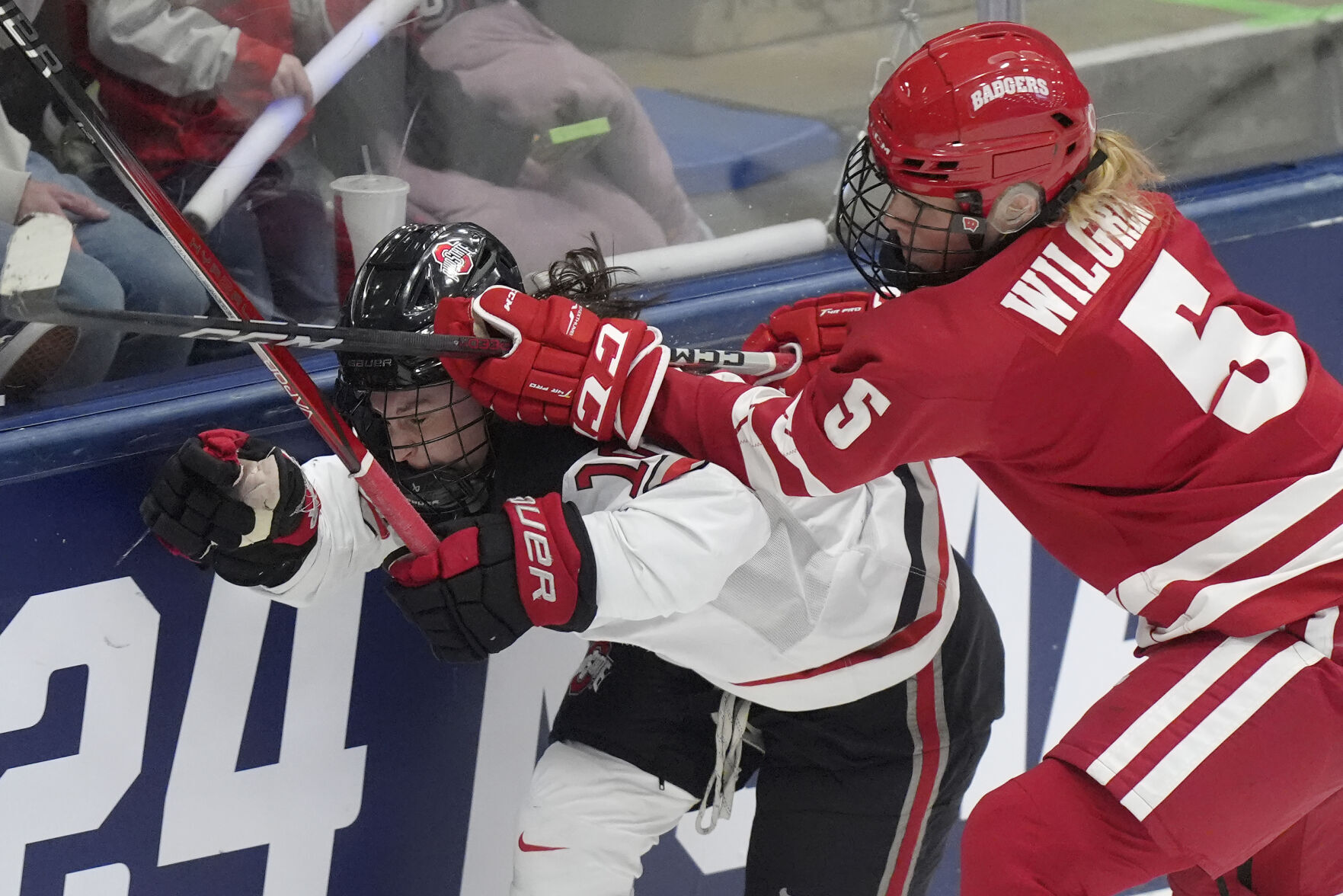 NCAA Wisconsin Ohio Hockey